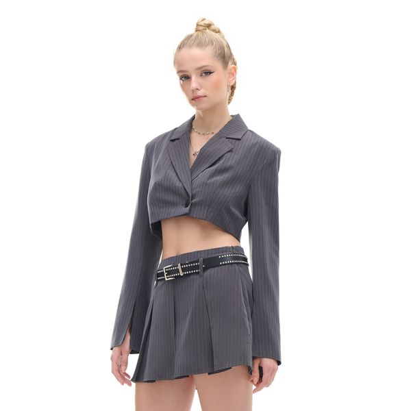 Cropp Cropp - Short jacket - тъмносиво