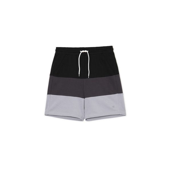 Cropp Cropp - Спортни къси панталони - антрацит