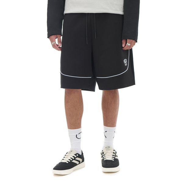 Cropp Cropp - Спортни къси панталони - черeн