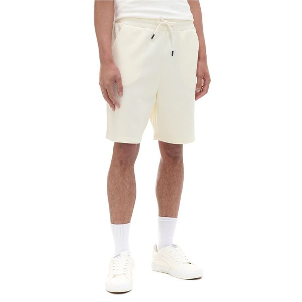 Cropp Cropp - Спортни къси панталони - кремаво