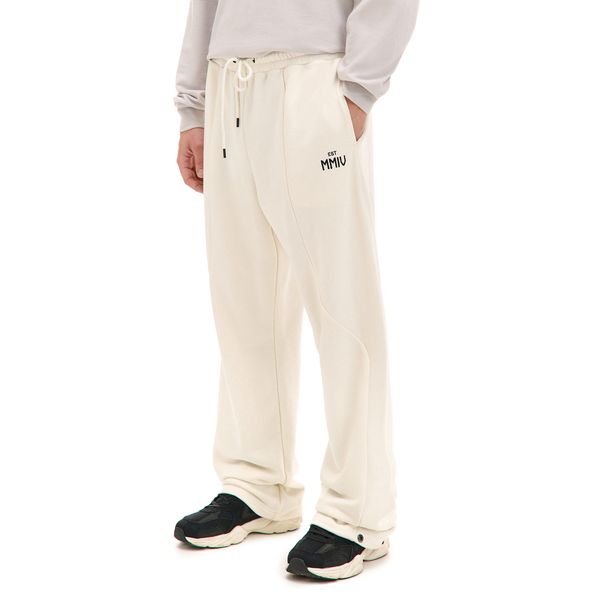 Cropp Cropp - Спортни панталони - кремаво