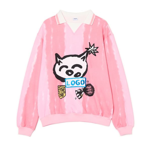 Cropp Cropp - Суитшър - розов