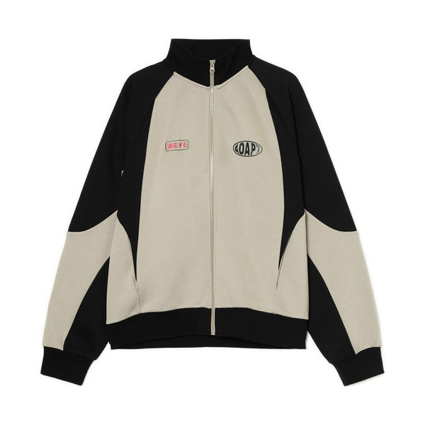 Cropp Cropp - Суитшър с цип и яка мандарин - черeн