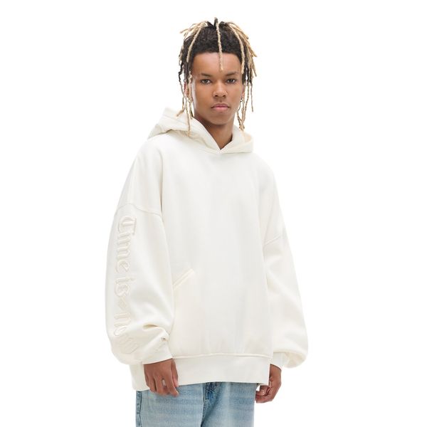 Cropp Cropp - Суитшър с качулка - кремаво