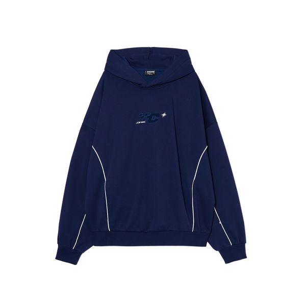 Cropp Cropp - Суитшър с качулка - тъмносин