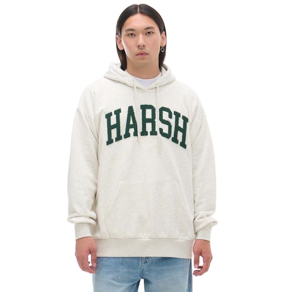 Cropp Cropp - Суитшърт с нашивки - Светло сиво