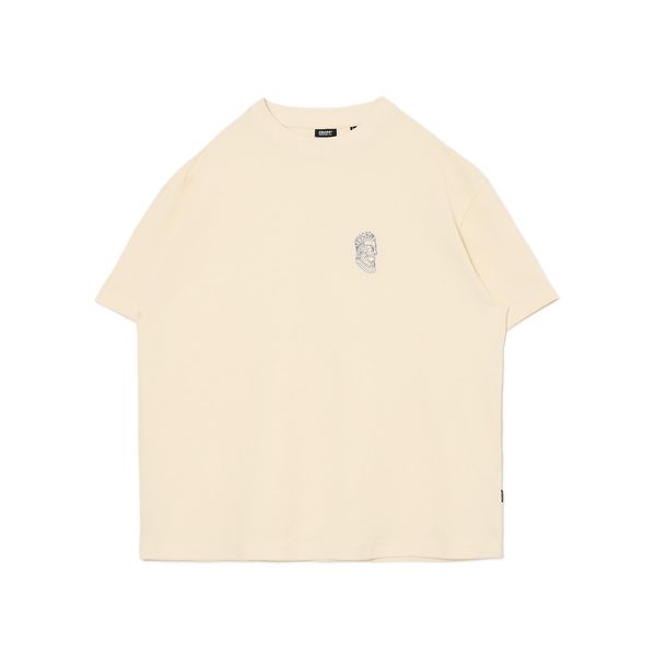 Cropp Cropp - Тениска с бродерия - кремаво