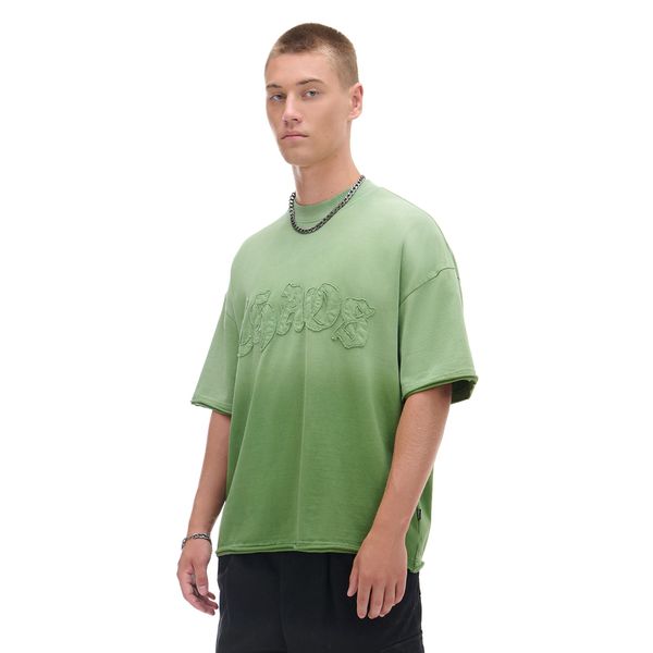 Cropp Cropp - Тениска с бродерия - светлозелено