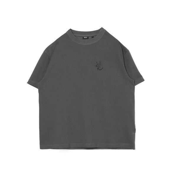 Cropp Cropp - Тениска с бродерия - тъмнозелено