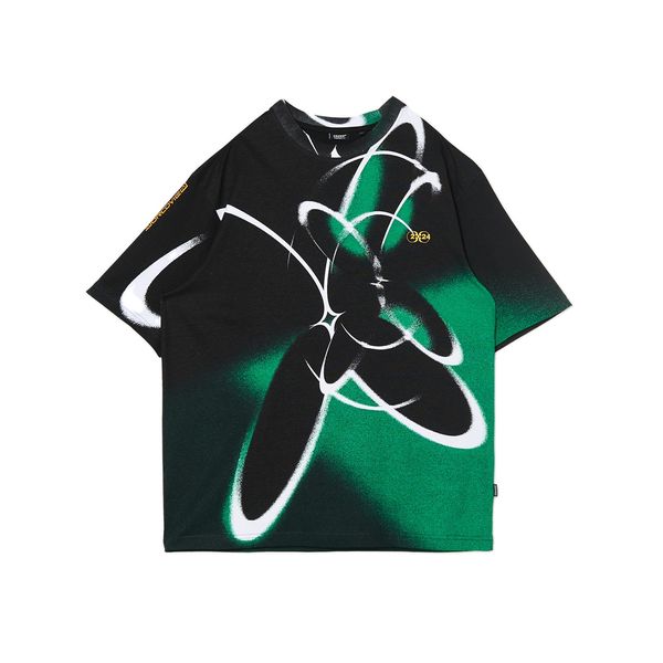 Cropp Cropp - Тениска с цялостен принт - зeлeн