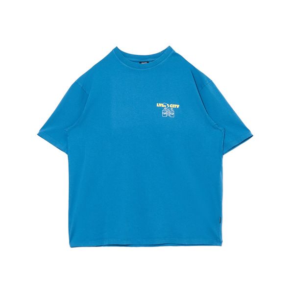 Cropp Cropp - Тениска с принт - cин