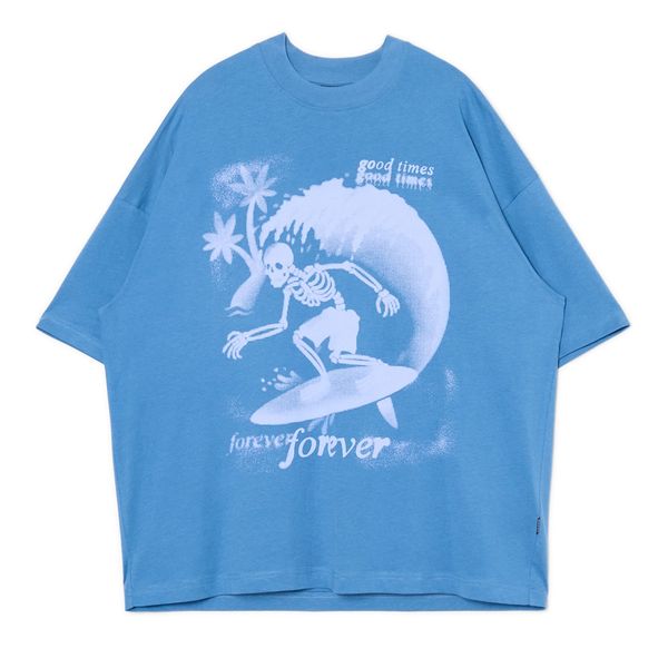 Cropp Cropp - Тениска с принт - cин