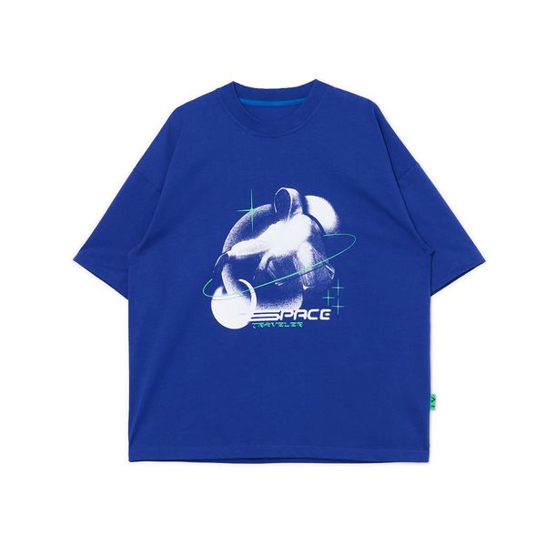 Cropp Cropp - Тениска с принт - индиго