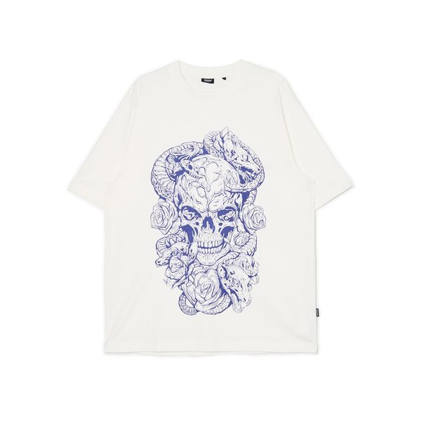 Cropp Cropp - Тениска с принт - кремаво