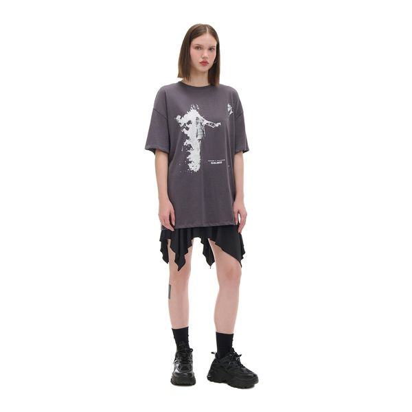 Cropp Cropp - Тениска с принт Metro Boomin - антрацит