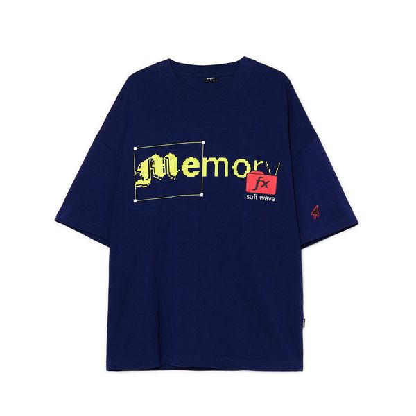 Cropp Cropp - Тениска с принт - тъмносин