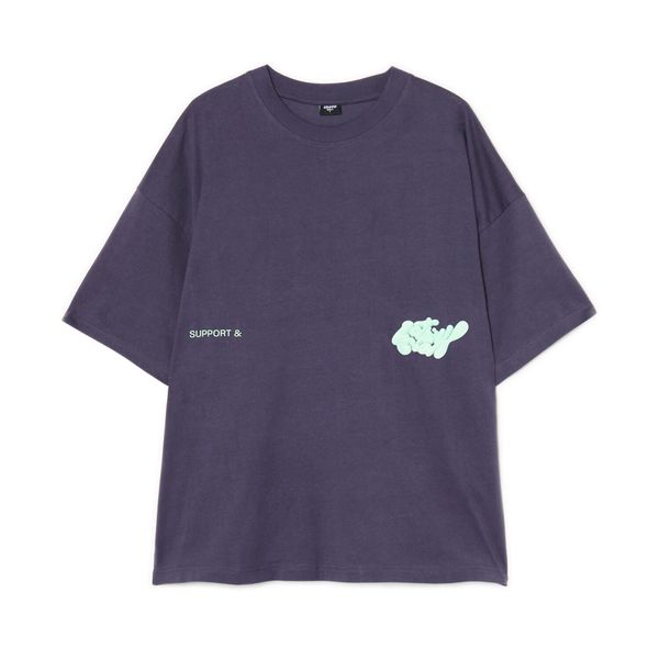 Cropp Cropp - Тениска с принт - тъмносиво