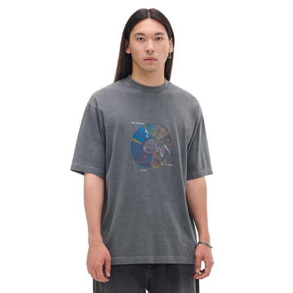 Cropp Cropp - Тениска с принт - тъмносиво