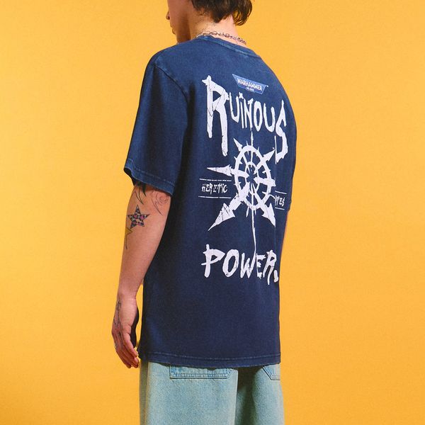 Cropp Cropp - Тениска с принт Warhammer - тъмносиво