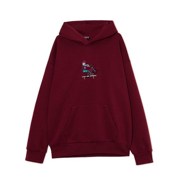 Cropp Cropp - Топ за джогинг с апликация - кестеняв