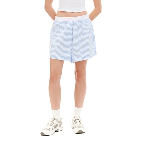 Cropp Cropp - Трикотажен къси панталонки - бледосиньо