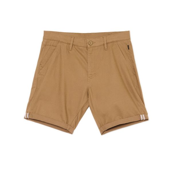 Cropp Cropp - Трикотажен къси панталонки - кехлибар