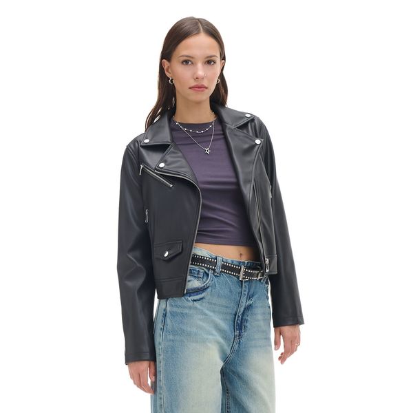 Cropp Cropp - Яке байкър - черeн