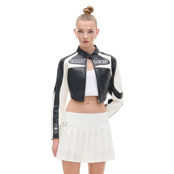 Cropp Cropp - Яке байкър - черeн