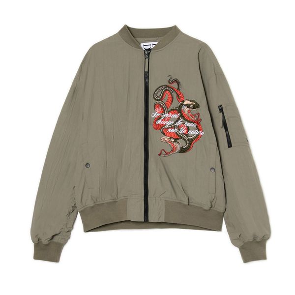 Cropp Cropp - Яке бомбър - маслинено