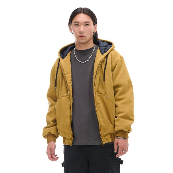 Cropp Cropp - Яке бомбър с качулка - кехлибар