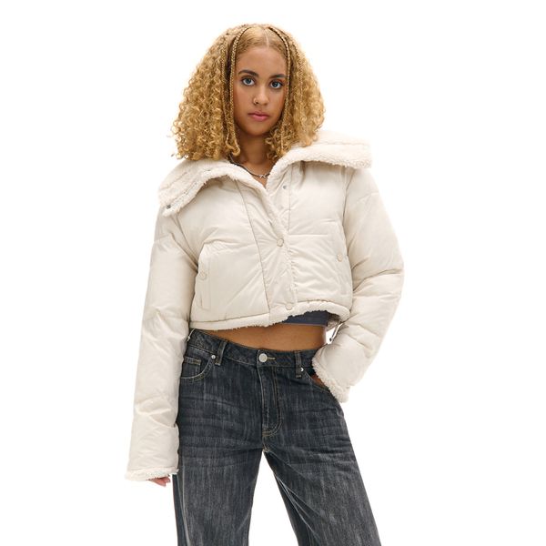 Cropp Cropp - Яке puffer - бежово