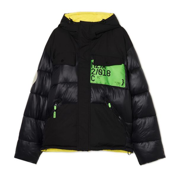 Cropp Cropp - Яке с качулка - черeн