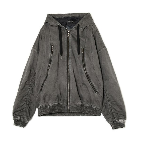 Cropp Cropp - Яке с качулка - тъмносиво