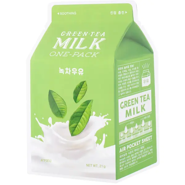 A `Pieu A'PIEU Green Tea Milk One-Pack