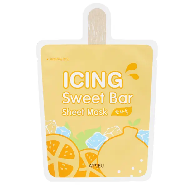 A `Pieu A'PIEU Icing Sweet Bar Sheet Mask (Hanrabong)