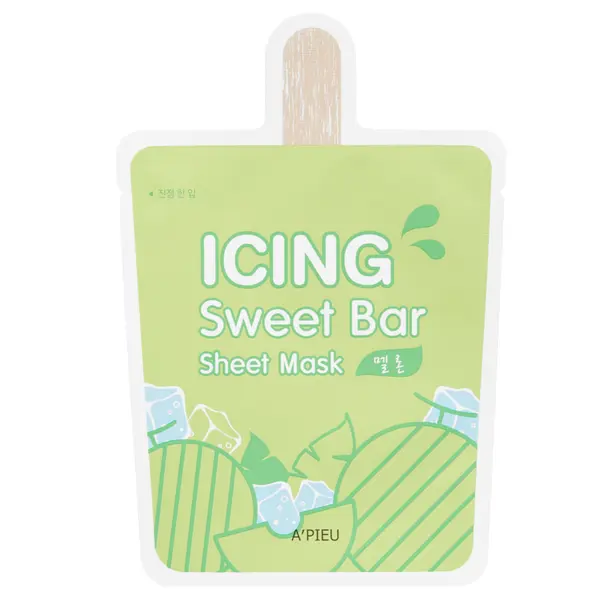A `Pieu A'PIEU Icing Sweet Bar Sheet Mask (Melon)