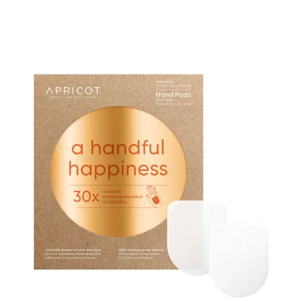 Apricot Beauty APRICOT Reusable Anti-Wrinkle Hand Pads with Hyaluron - a handful happiness