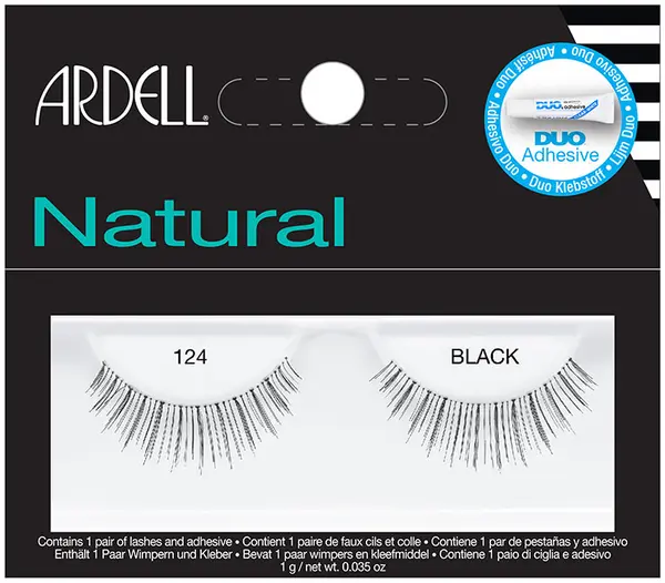 Ardell Ardell Natural Lashes - 124 Black