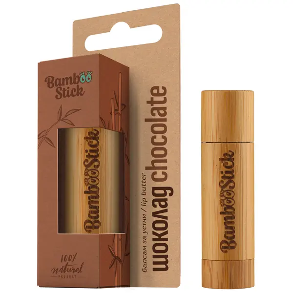 Bamboostick BAMBOOSTICK Chocolate Natural Care