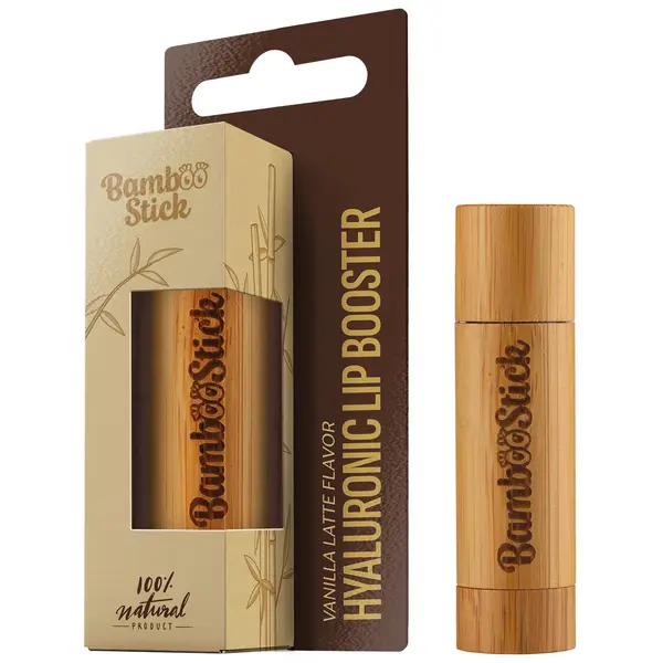 Bamboostick BAMBOOSTICK Hyaluronic Lip Booster, Vanilla Latte