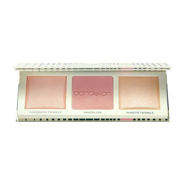 Benefit Cosmetics BENEFIT Twinkle N Jingle Dandelion Blusher & Highlighter Palette