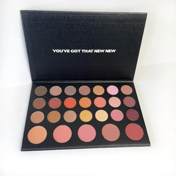 BH Cosmetics BH 26 Color Shadow And Blush Palette Nouveau Neutrals