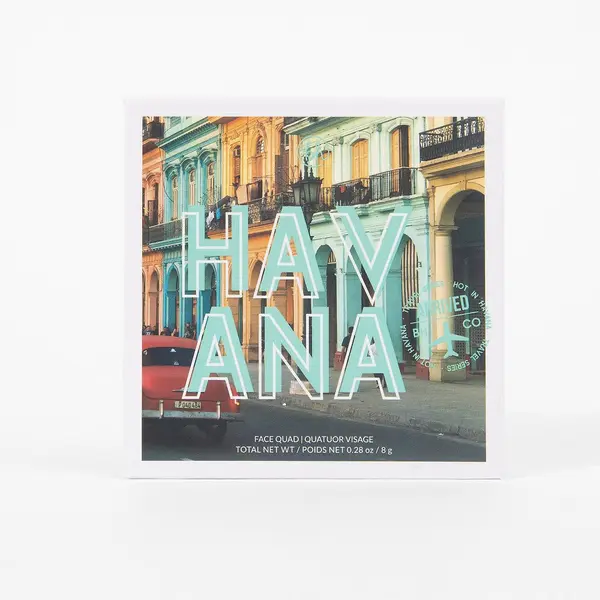 BH Cosmetics BH COSMETICS Face Quad Hot In Havana