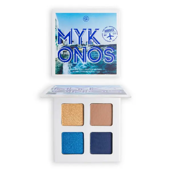 BH Cosmetics BH COSMETICS Mesmerizing In Mykonos Shadow Quad