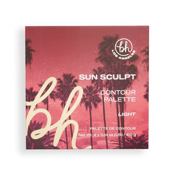 BH Cosmetics BH COSMETICS  Sun Sculpt Contour Palette  Light