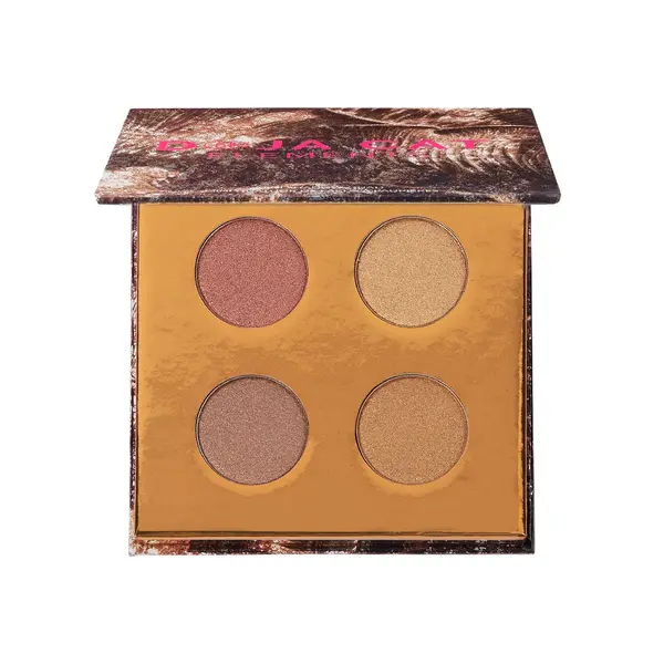BH Cosmetics BH DOJA CAT 4 Color Mini Shadow Quad ELEMENTS Bronze