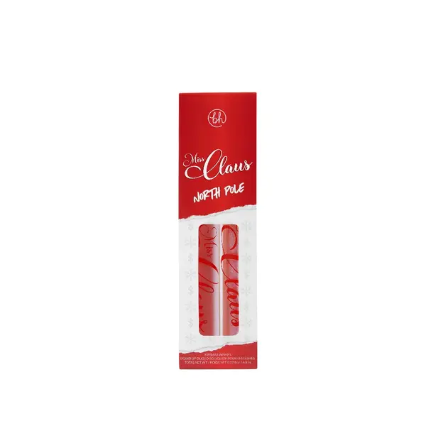 BH Cosmetics BH Miss Claus Liquid Lip Duos  North Pole