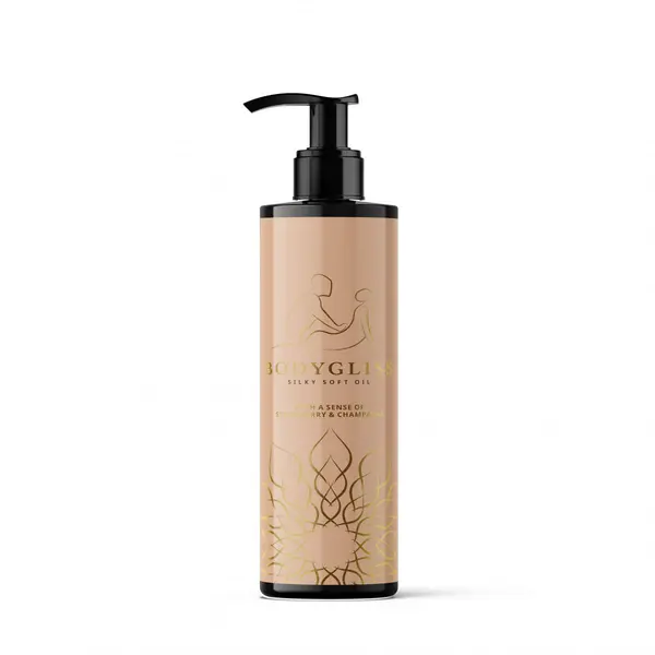 One-dc BodyGliss - Massage Oil And Lube In 1 Strawberry & Champagne