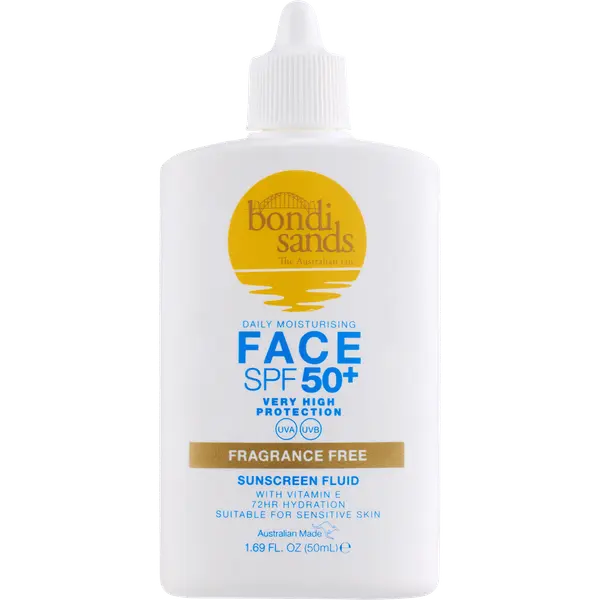 Bondi Sands BONDI SANDS Spf 50+ Fragrance Free Face Fluid