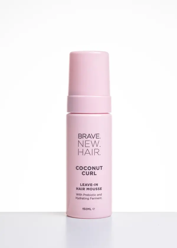 Brave.New.Hair. BRAVE.NEW.HAIR. Coconut Curl Leave-In Hair Mousse